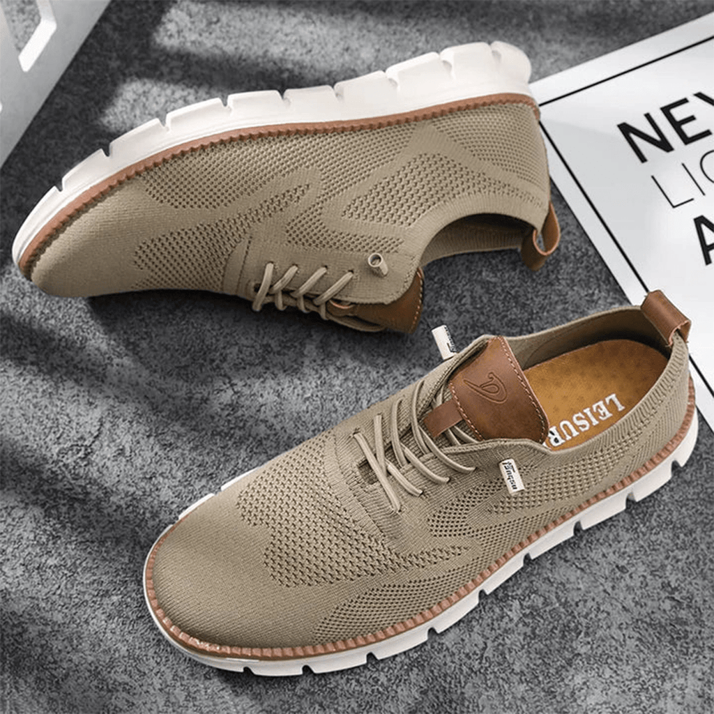 Men's Casual Lace-Up Sneakers | Walking