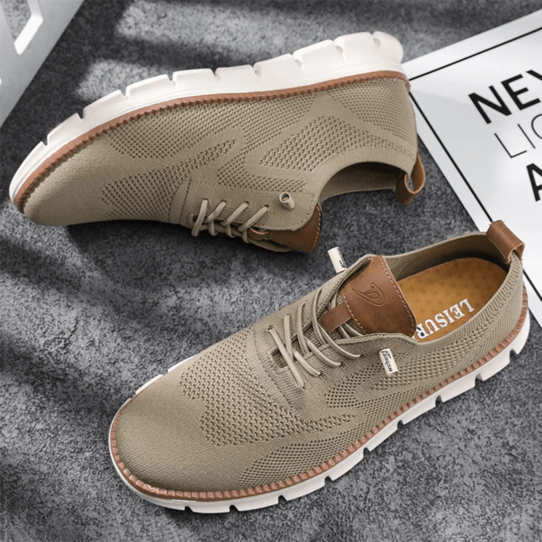 Men's Casual Lace-Up Sneakers | Walking