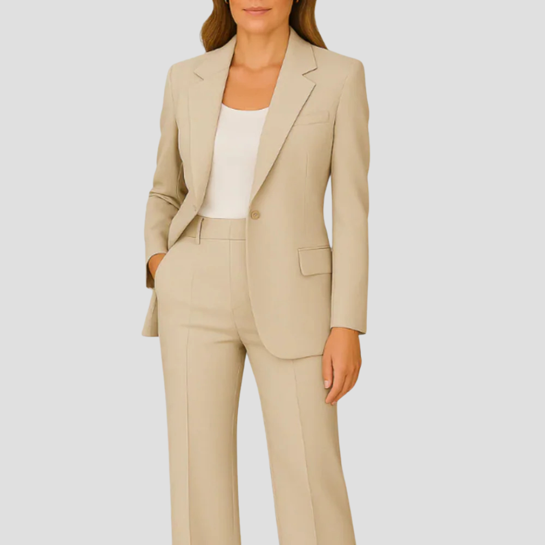 Women's Two-Piece Business Casual Suit