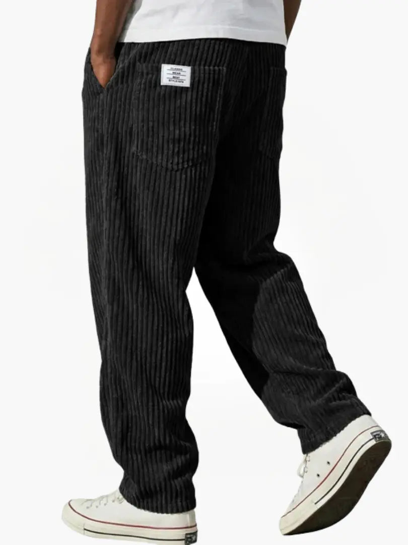 Men's Casual Streetwear Corduroy Trousers | Relaxed Fit