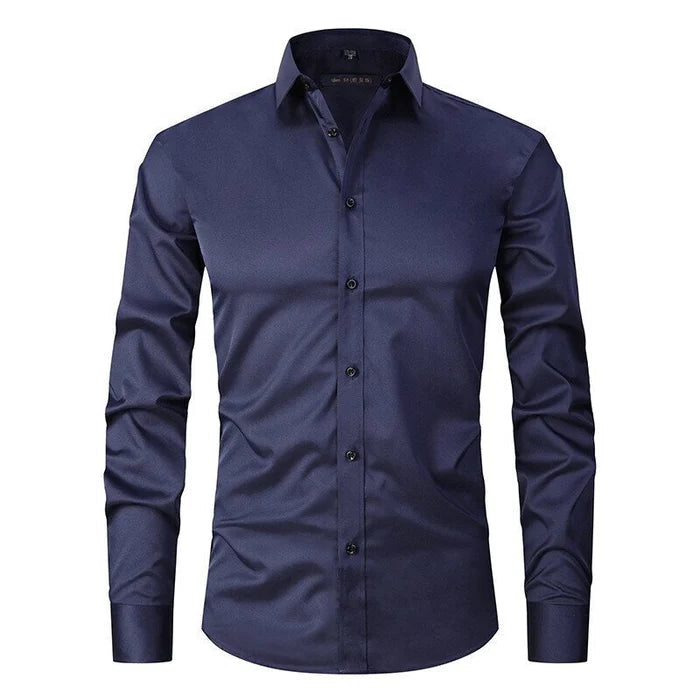 Men's Long Sleeve Stretch Shirt