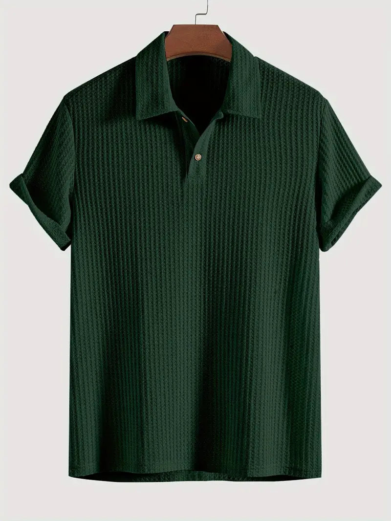 Men's Casual Collared Polo Shirt | Short Sleeve