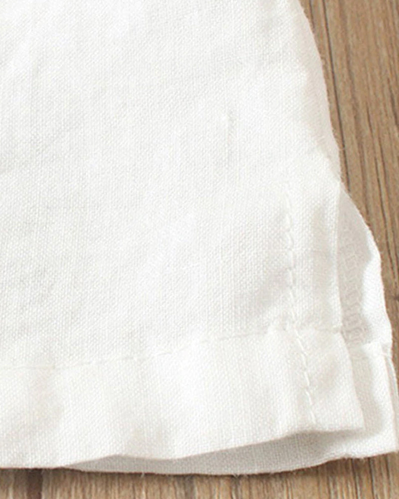 Women's Casual Short Sleeve Blouse | Round Neck