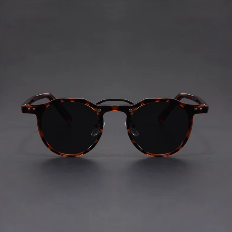 Unisex Vintage Round Sunglasses