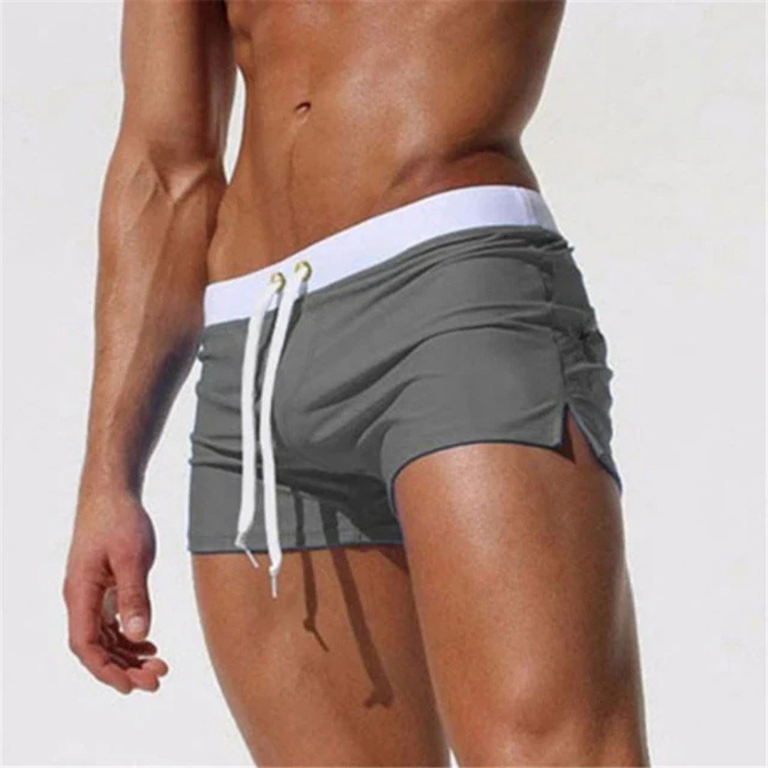 Men's Drawstring Swim Shorts | Short Length