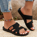 Women's Open-Toe Slip-On Summer Sandals