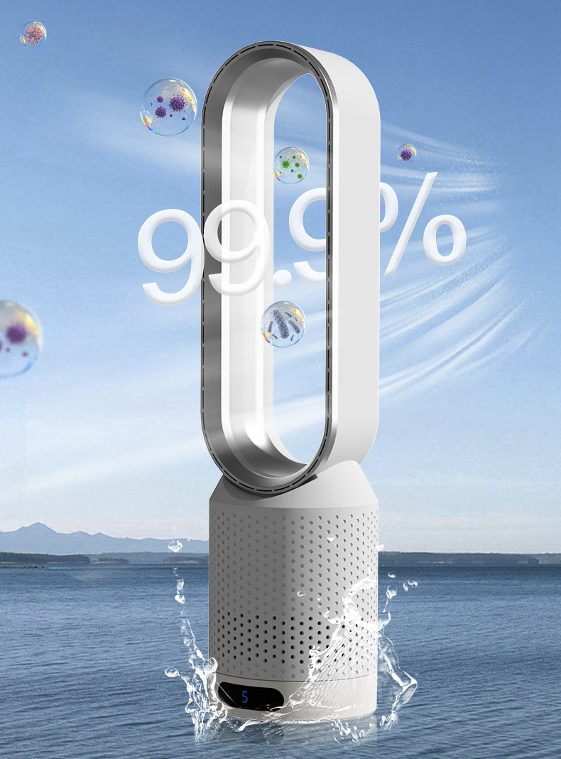 3-in-1 Air Cooler with Air Purification and Oscillation Function