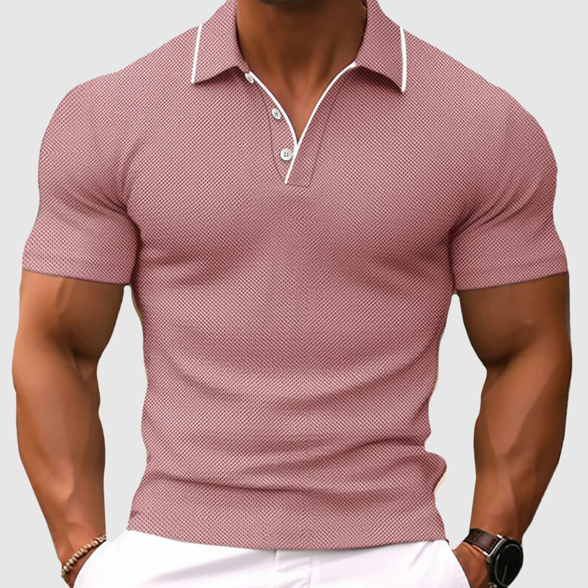 Men's Short Sleeve Golf Polo Shirt