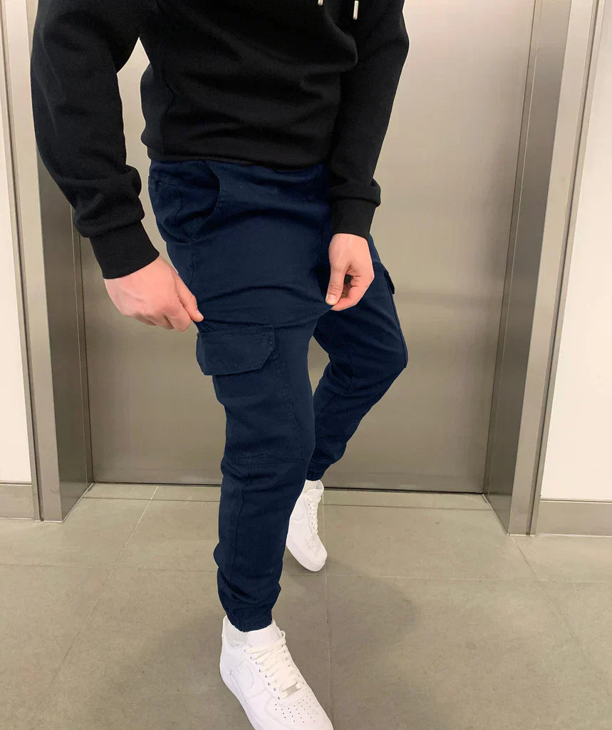 Men's Drawstring Cargo Pants