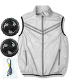 Cooling Vest with Integrated Fan for Comfortable Summer Use