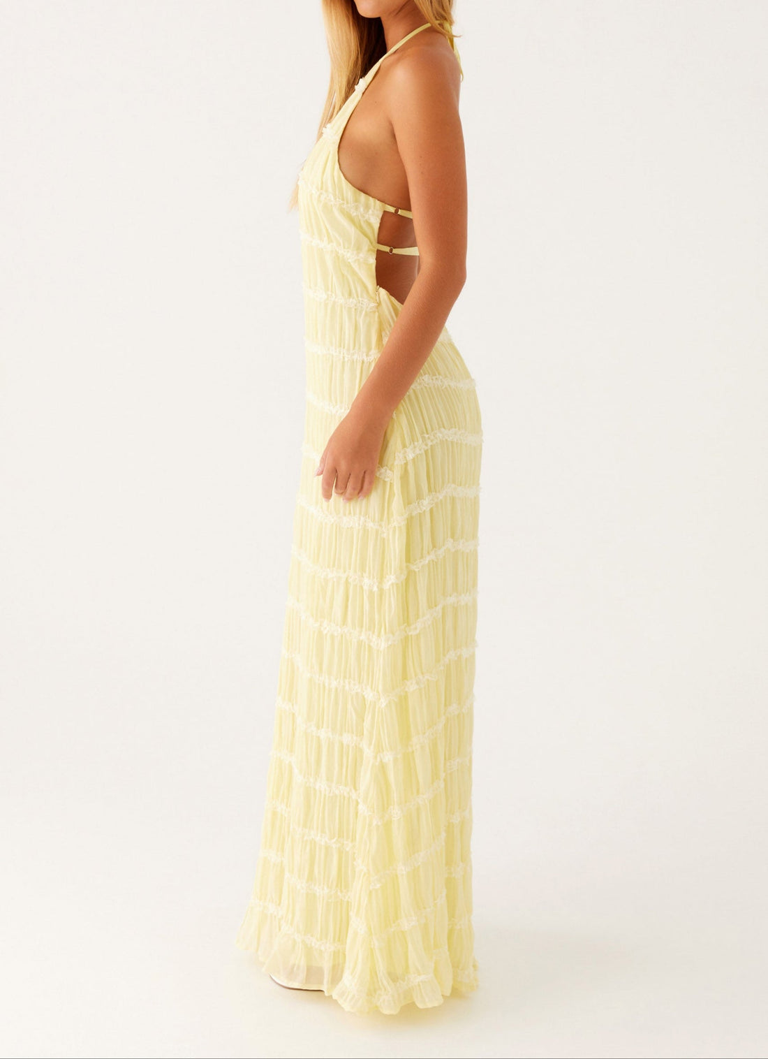 Paula Maxi Dress - Yellow