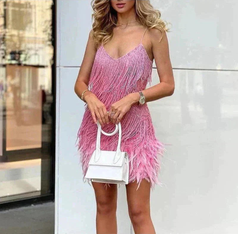 Women's Mini Evening Party Dress