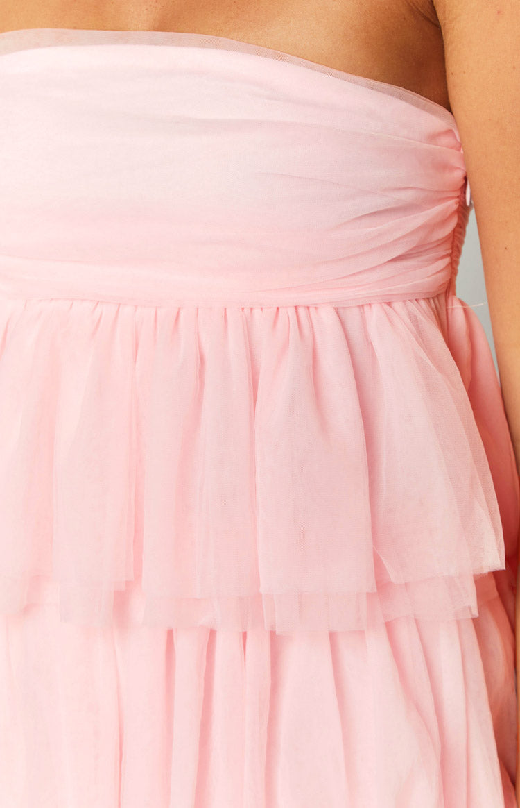 Francesca Pink Mini Party Dress