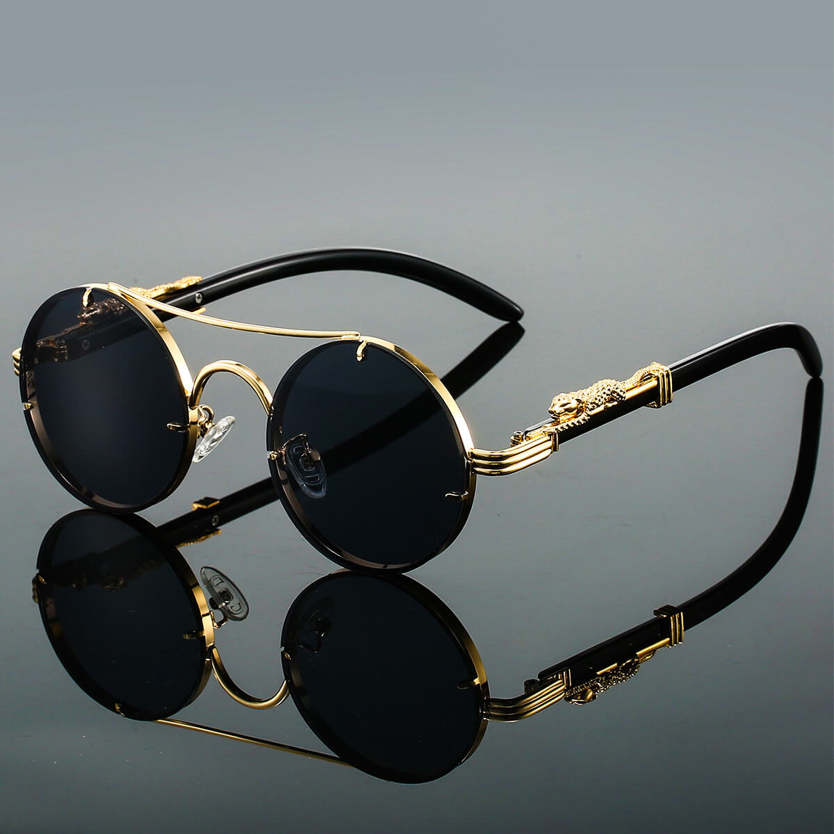 Men's Vintage Round Sunglasses | Summer Style