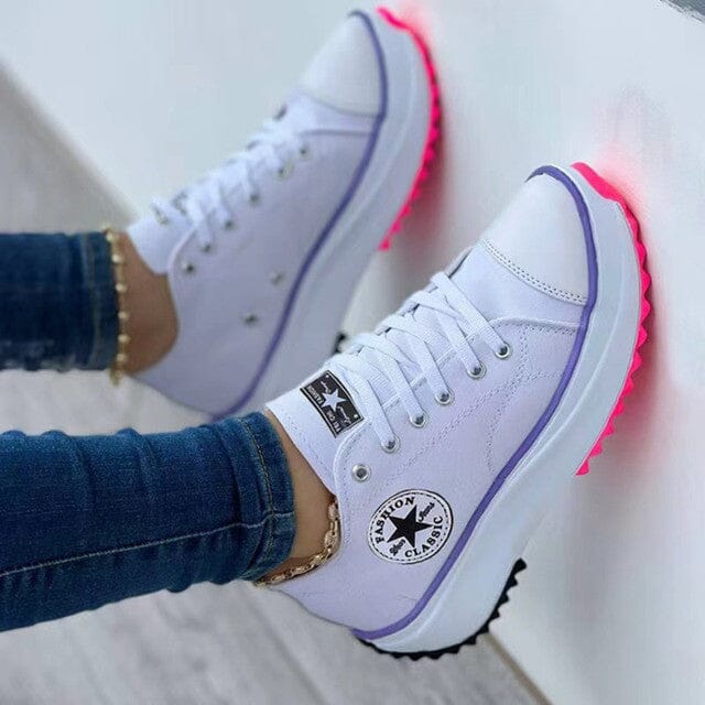 Women’s Casual Chunky Platform Sneakers | Low Top