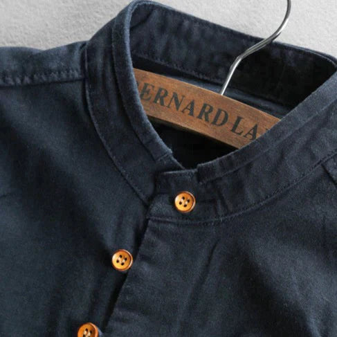 Men's Stylish Stand-Up Collar Shirt