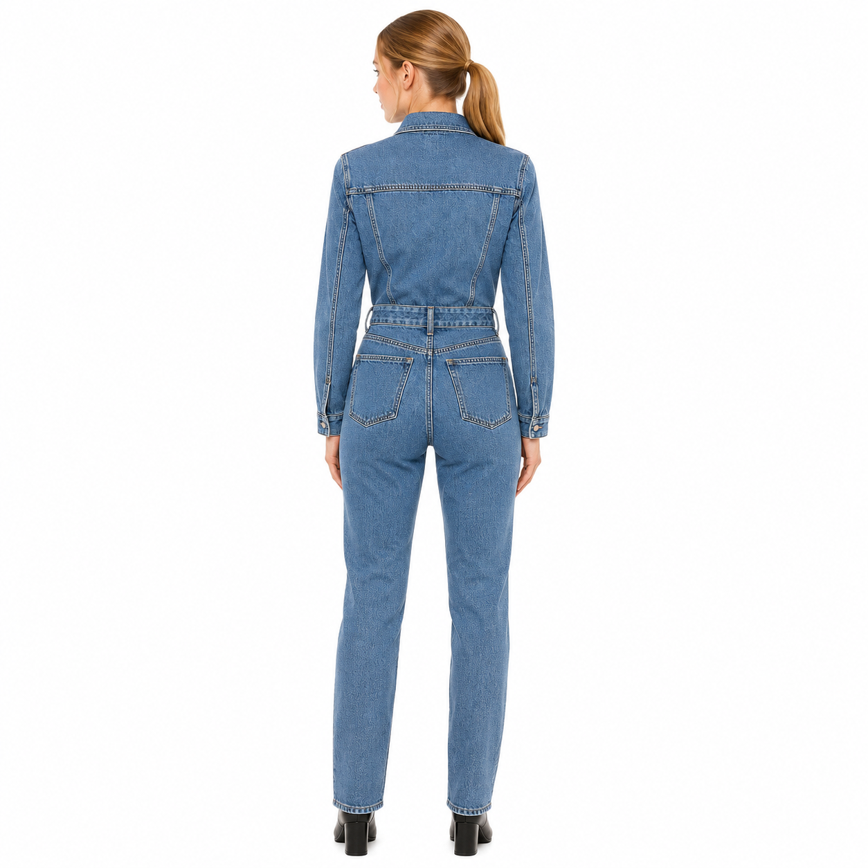 Casual Long Sleeve Jumpsuit for Women