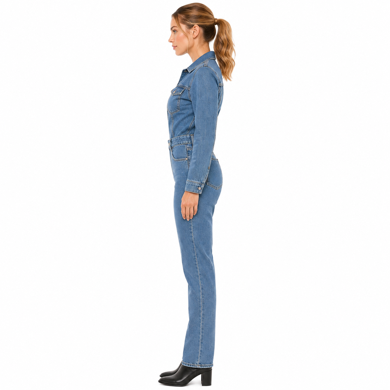 Casual Long Sleeve Jumpsuit for Women