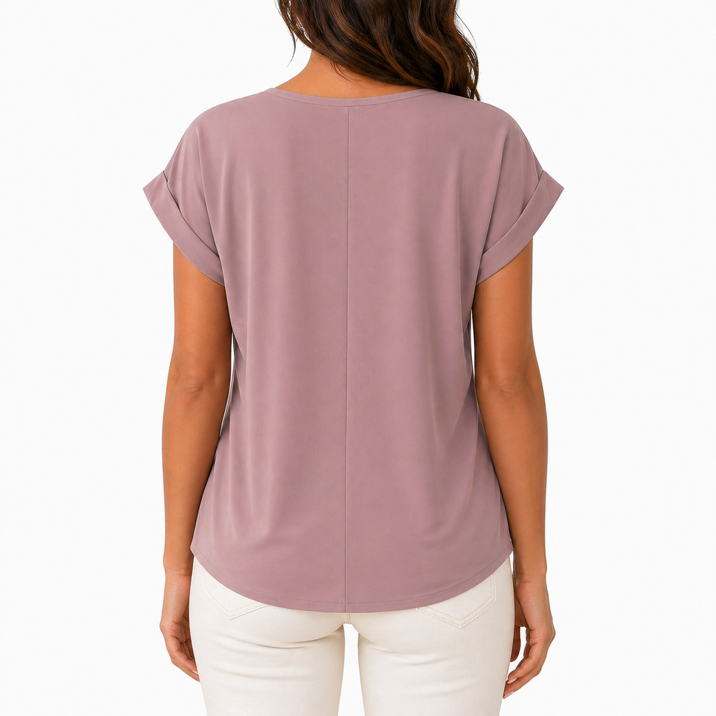 Women’s V-Neck Short Sleeve Blouse | Casual