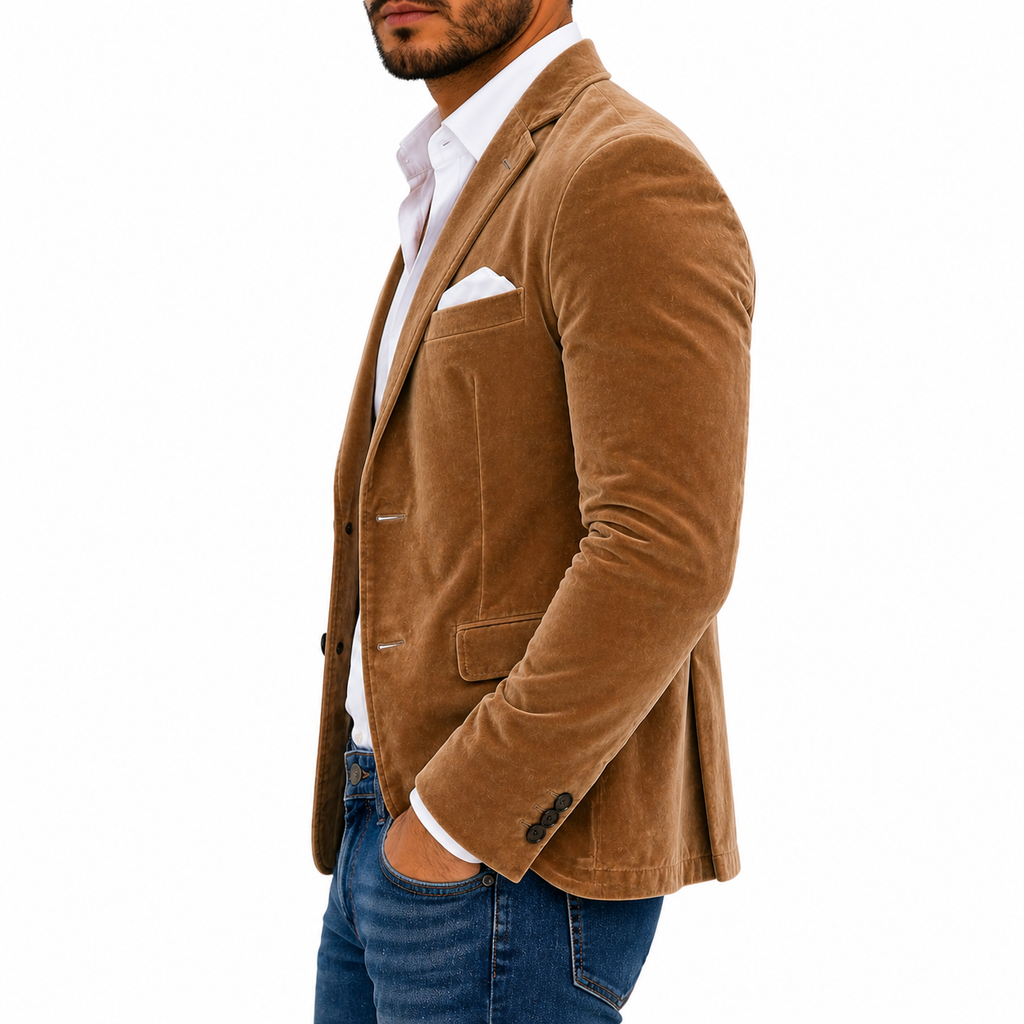 Men's Classic Slim Fit Blazer | Long-Sleeve