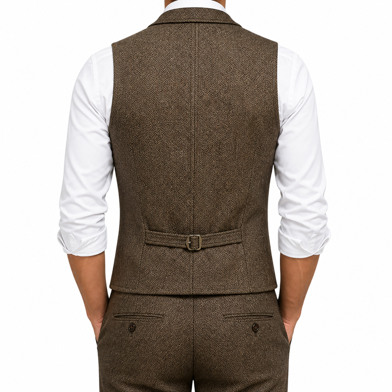 Men's Formal Notch Lapel Vest | Slim Fit