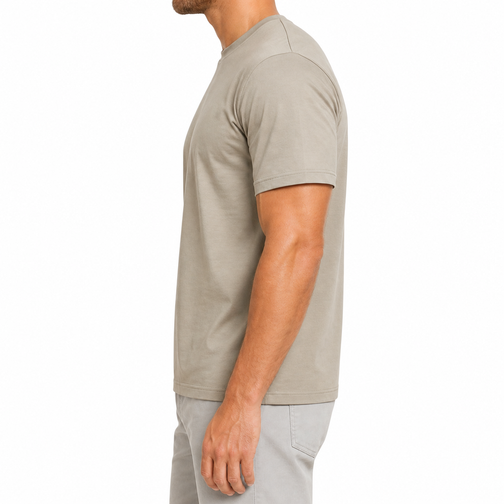 Men's Slim Fit Crew Neck T-Shirt | Short Sleeve