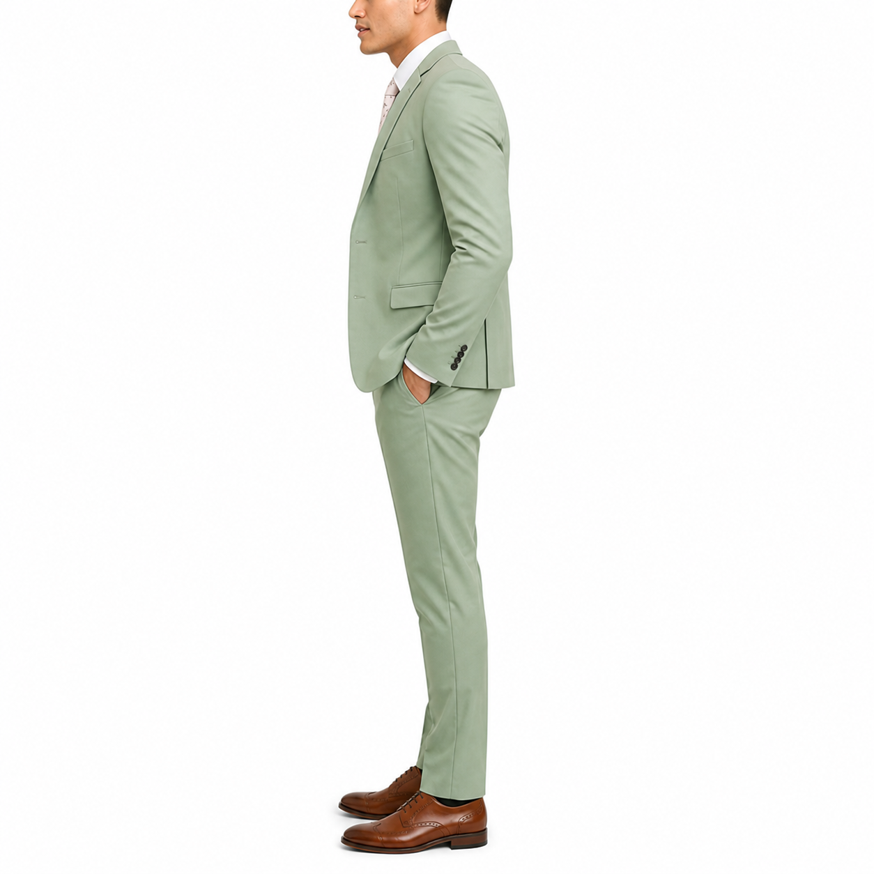Men's 3-Piece Groomsmen Wedding Suit | Slim Fit