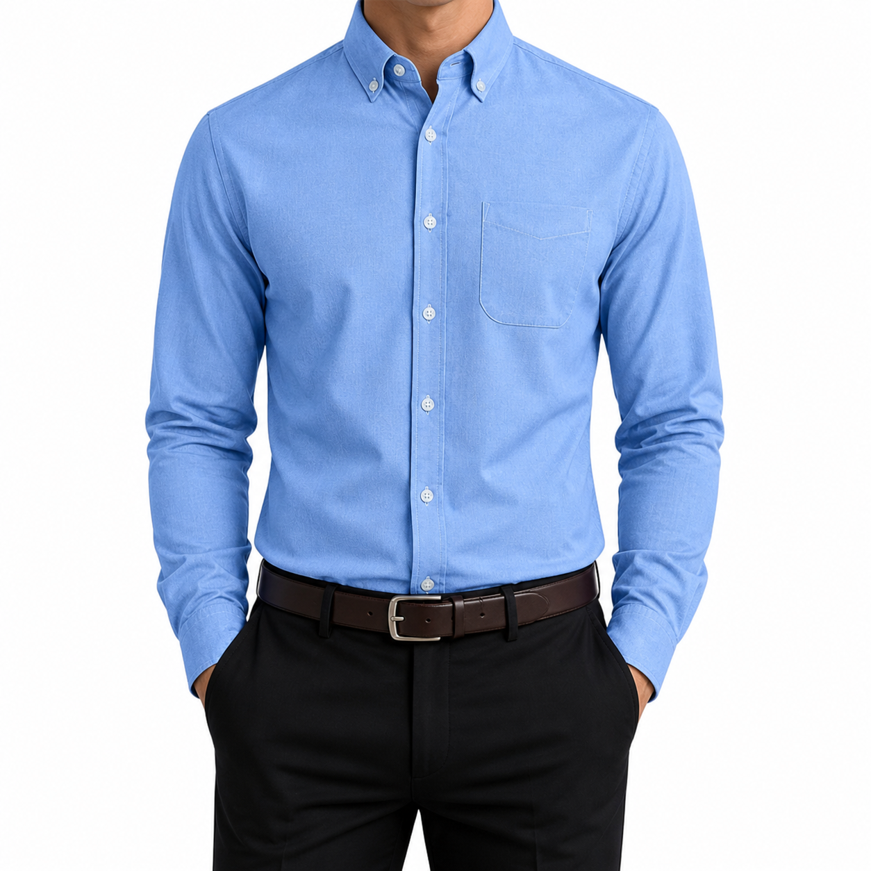 Men's Casual Business Shirt | Long Sleeve