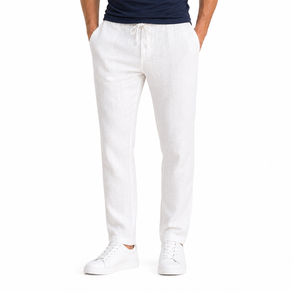 Men's Casual Summer Trouser | with Drawstring