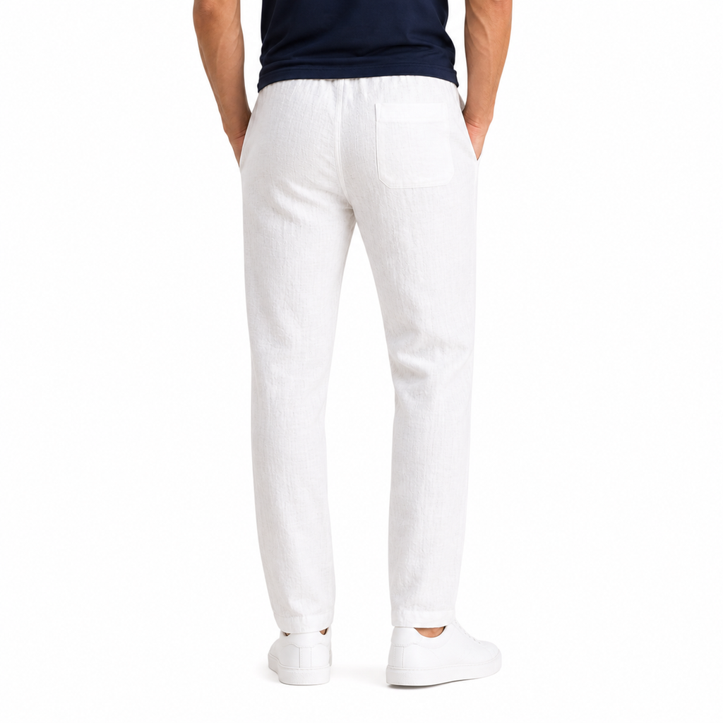Men's Casual Summer Trouser | with Drawstring