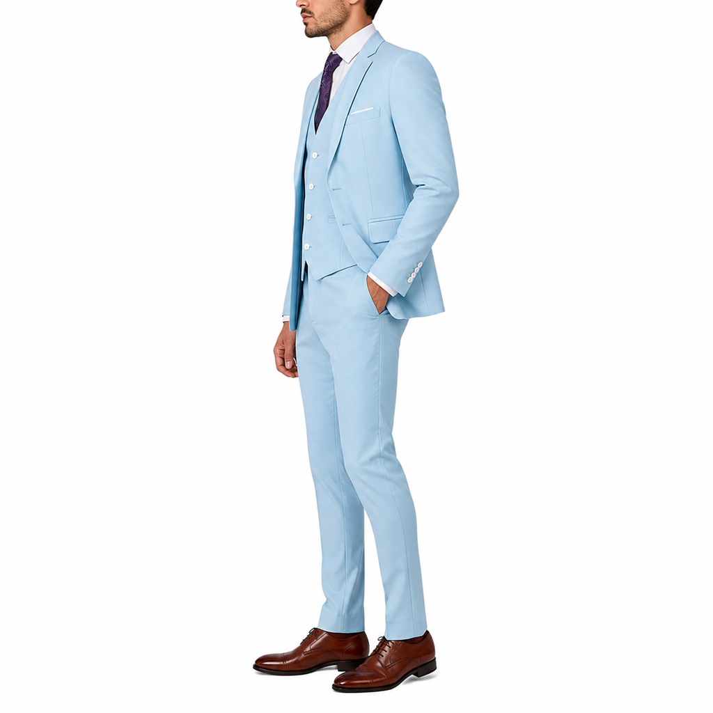Men's Slim Fit Formal Suit | Three-Piece