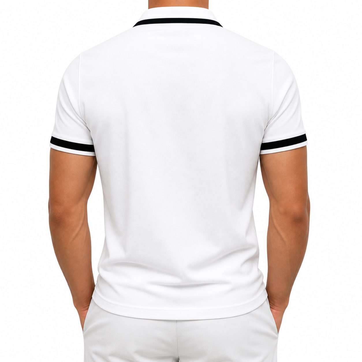 Men's Casual Short Sleeve Polo Shirt | with Chest Pocket