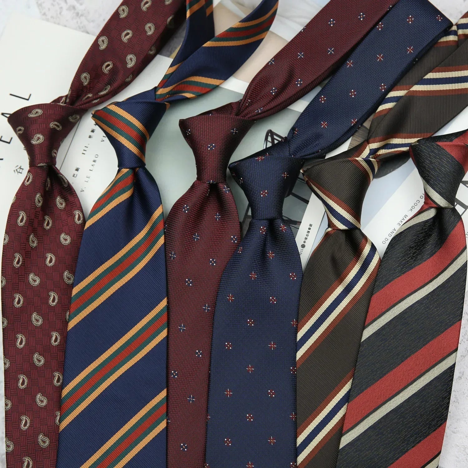 Men's Striped and Dotted Ties | Professional and Formal Wear