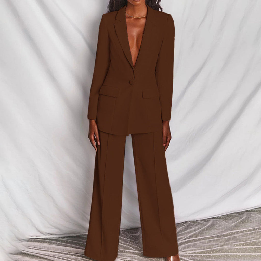 Elegant Women's Modern Twin Suit