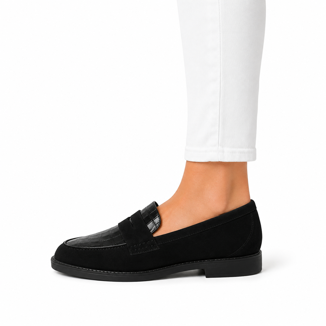 Comfortable Black Loafers for Women