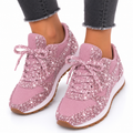 Comfortable Glitter Sneakers for Women