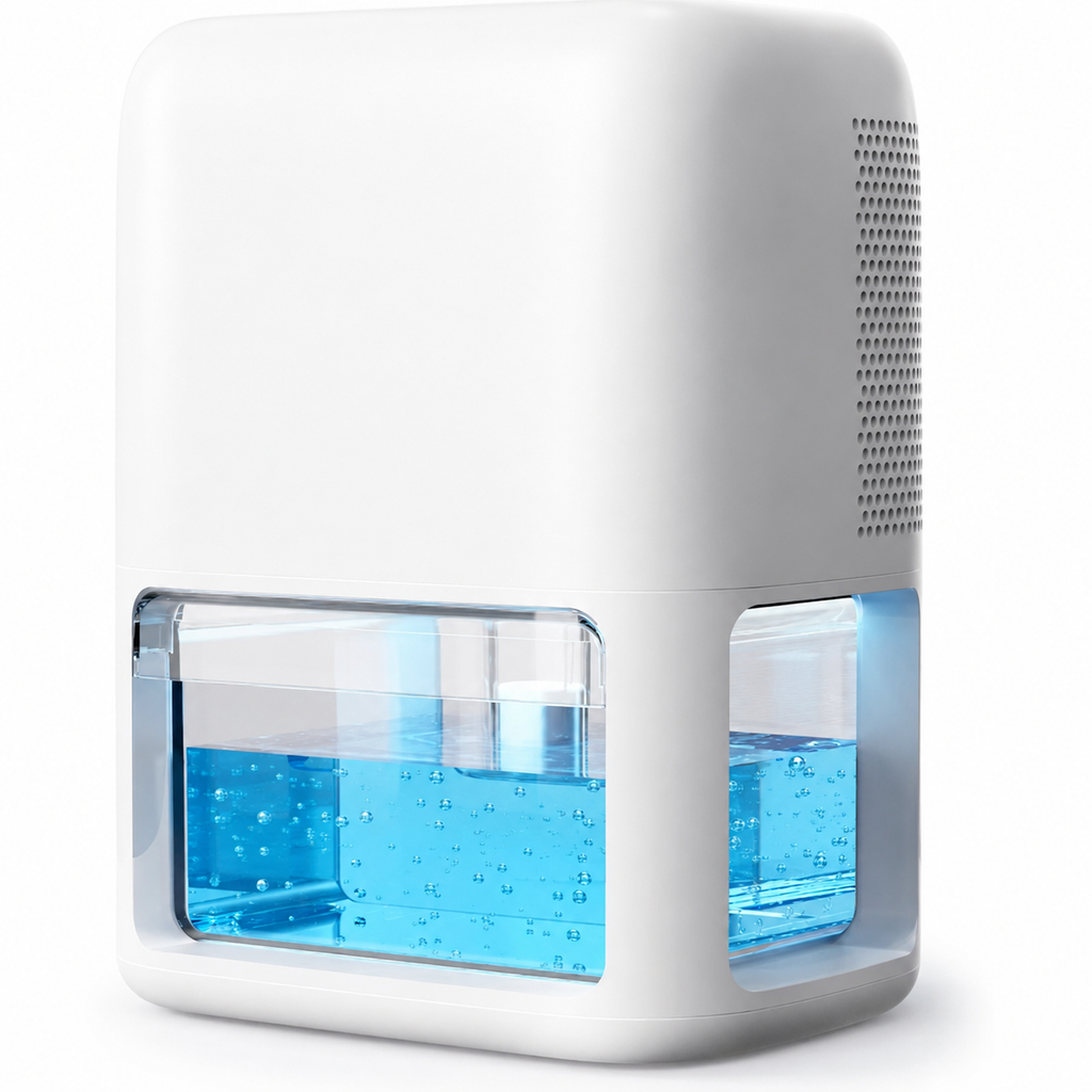 Compact and Quiet Portable Dehumidifier for Basement Cooling