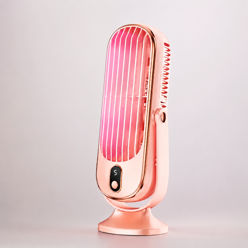Portable Battery-Powered Cooling Fan - USB Desktop Fan