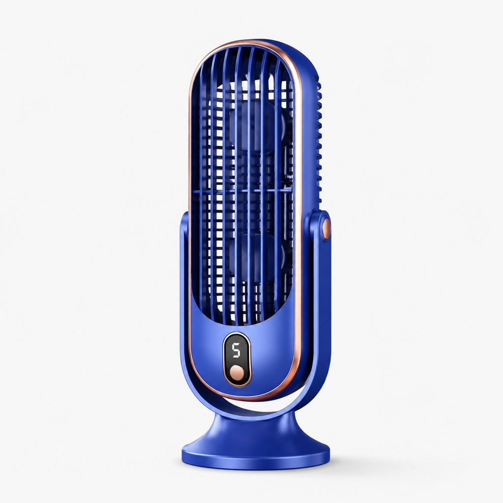 Portable Battery-Powered Cooling Fan - USB Desktop Fan
