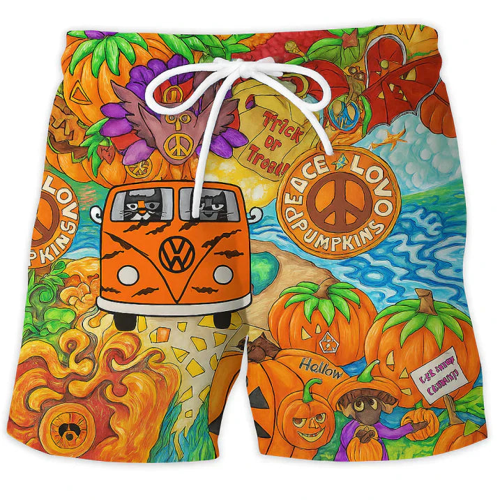 Men's Summer Printed Surf Board Shorts