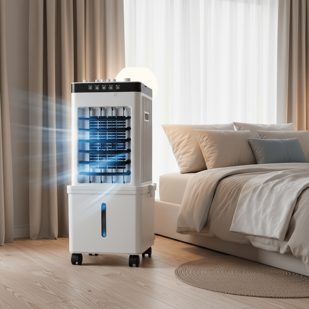 3-in-1 Air Cooler: Fan and Humidifier Integrated