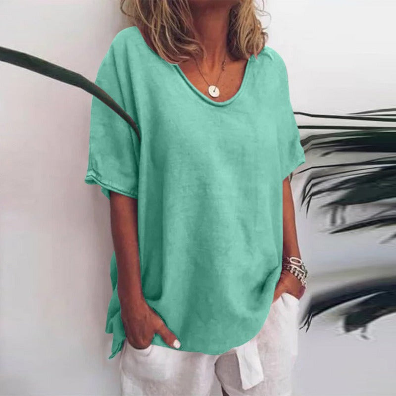 Casual Short Sleeve T-Shirt for Women | Relaxed Fit