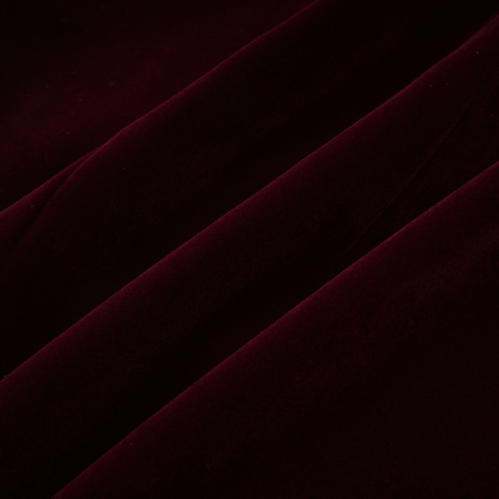 Burgundy Strapless Mini Dress with Velvet Flower Detailing for Women - Angelica