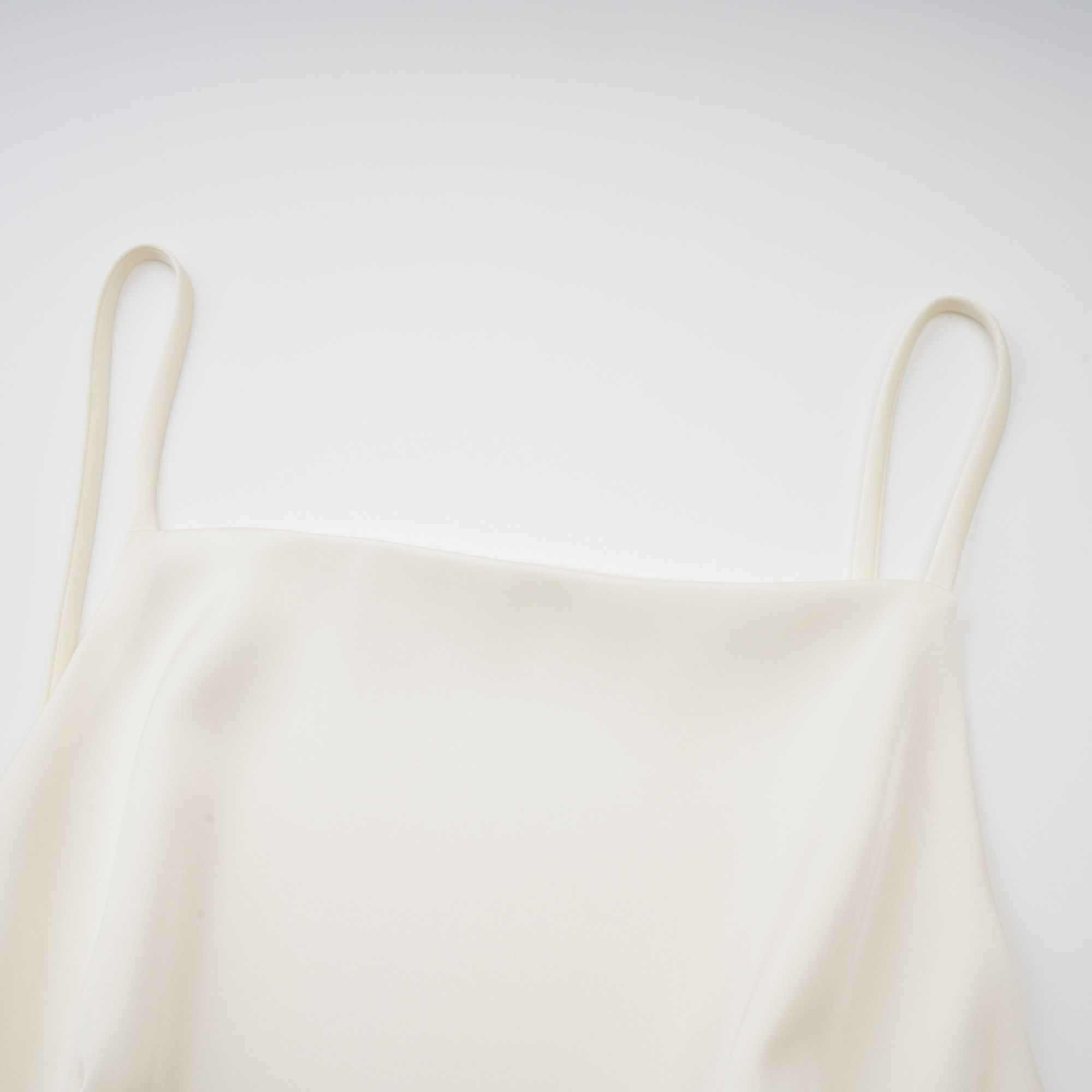 Ivory Layered Ruffle Mini Dress with Cape Sleeves for Women - Costanza
