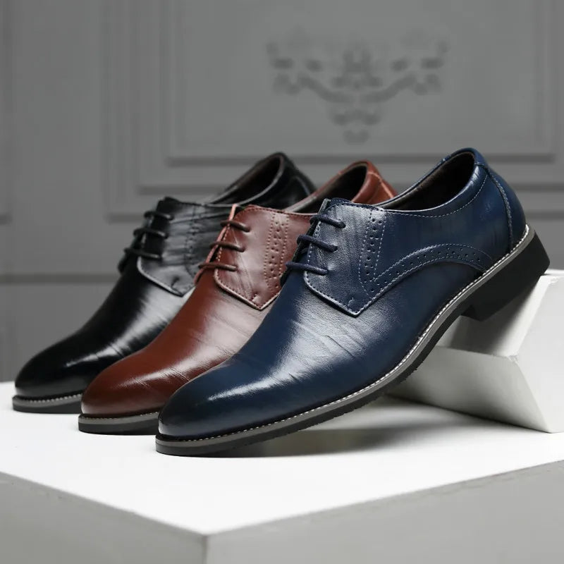 Men's Formal Business Dress Shoes | Lace-Up