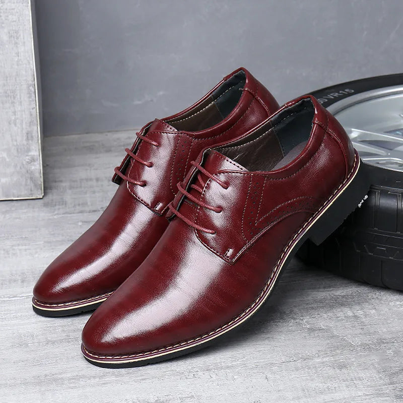 Men's Formal Business Dress Shoes | Lace-Up