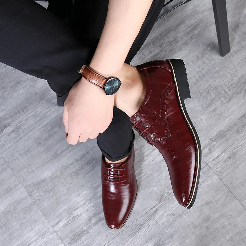 Men's Formal Business Dress Shoes | Lace-Up