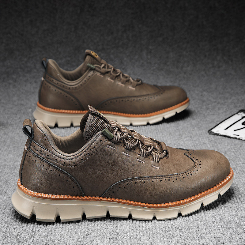 Men's Wingtip Brogue Sneakers | Smart Casual