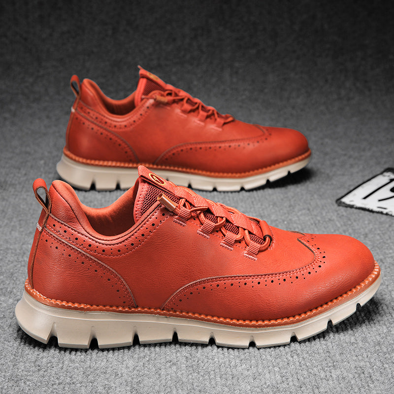 Men's Wingtip Brogue Sneakers | Smart Casual
