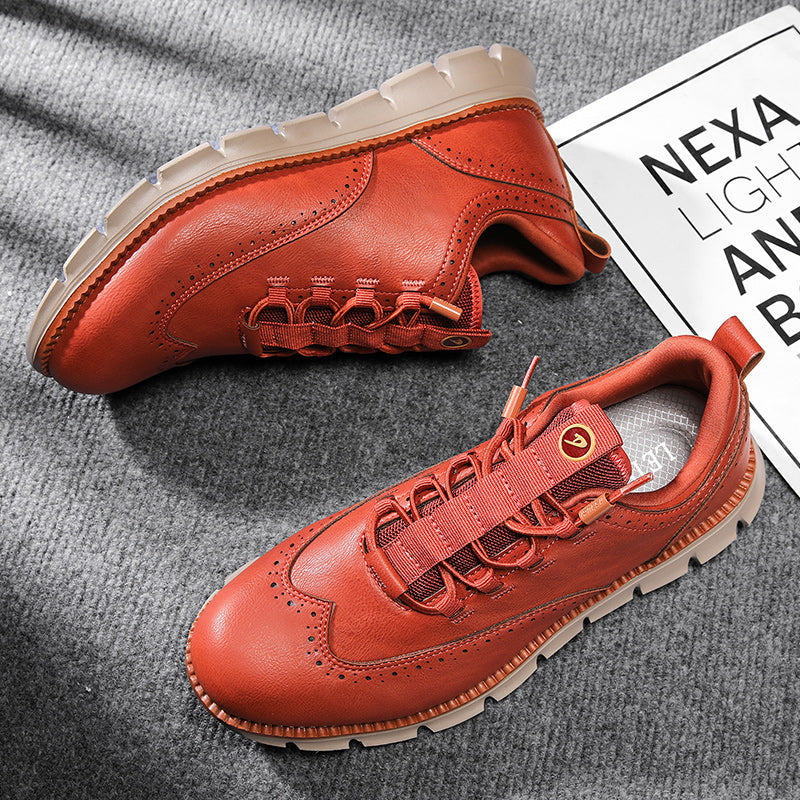 Men's Wingtip Brogue Sneakers | Smart Casual